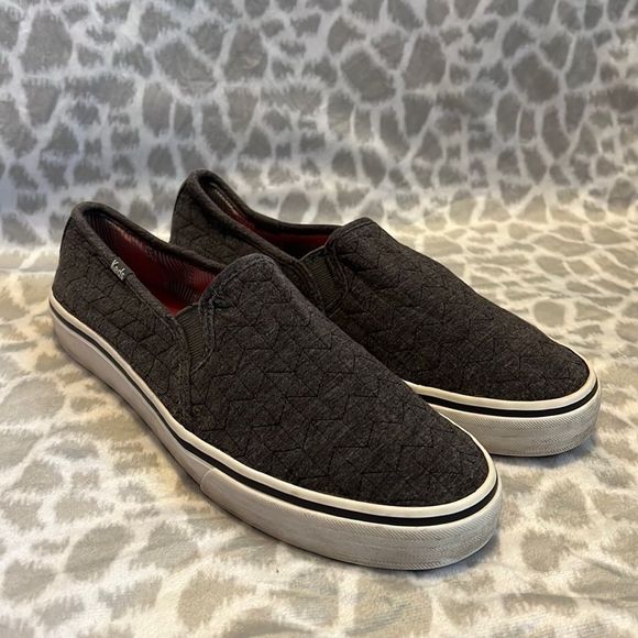 Keds Shoes - Keds Double Decker Quilted Jersey Sneakers Gray Size 8.5